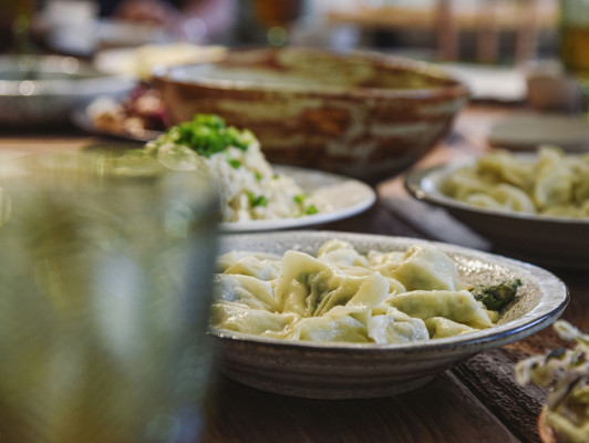 Chinese dumplings (Jiaozi)
